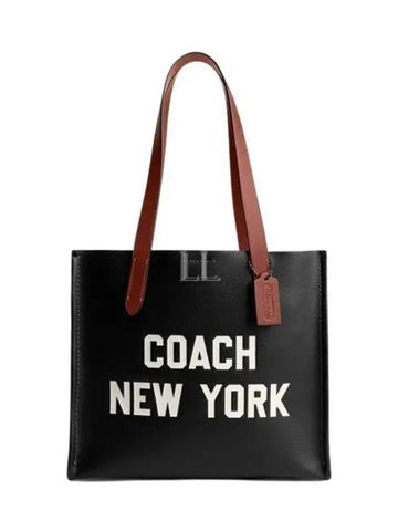 Relay Tote 34 With Graphics CM398 LPV - COACH - BALAAN 1