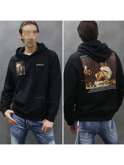 Caravaggio Lute Hoodie Black - OFF WHITE - BALAAN 2