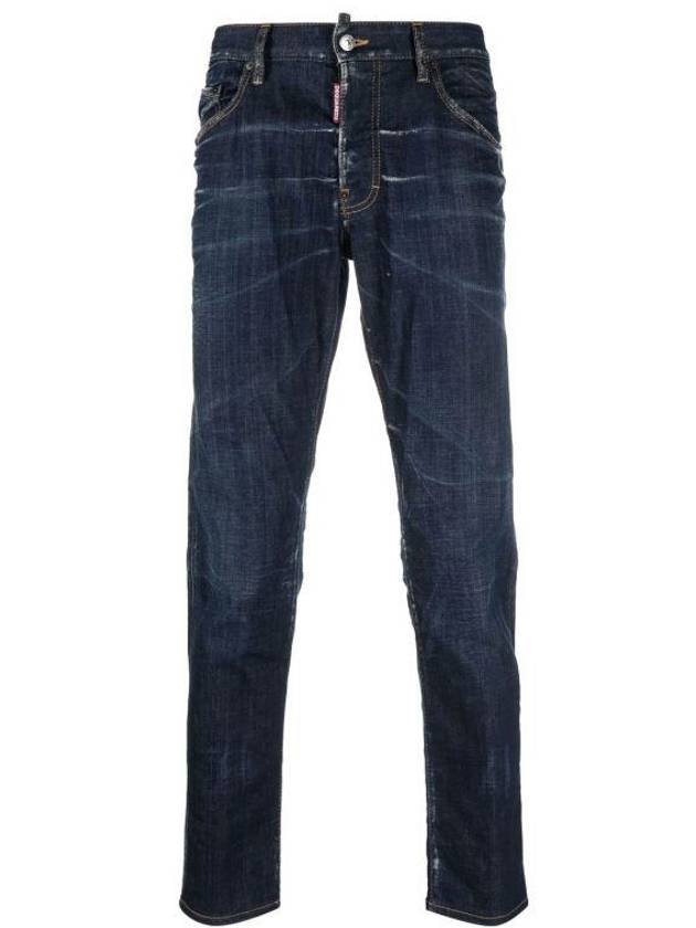 Skater Washed Jeans Blue - DSQUARED2 - BALAAN 3