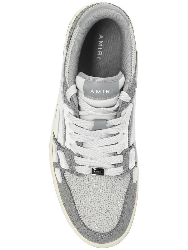 Amiri Sports Shoes Crystal Skel Top Low, Men's, Grey - AMIRI - BALAAN 6