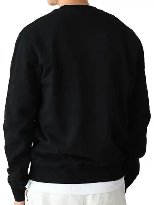 Fox Head Patch Regular Sweatshirt Black - MAISON KITSUNE - BALAAN 3