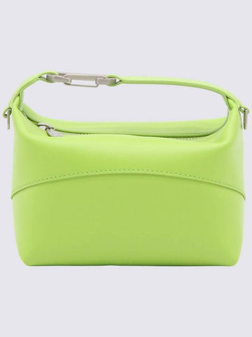 Eéra Green Leather Moon Top Handle Bag - EERA - BALAAN 1