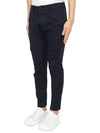 Cotton Sexy Straight Chino Pants Navy - DSQUARED2 - BALAAN 3