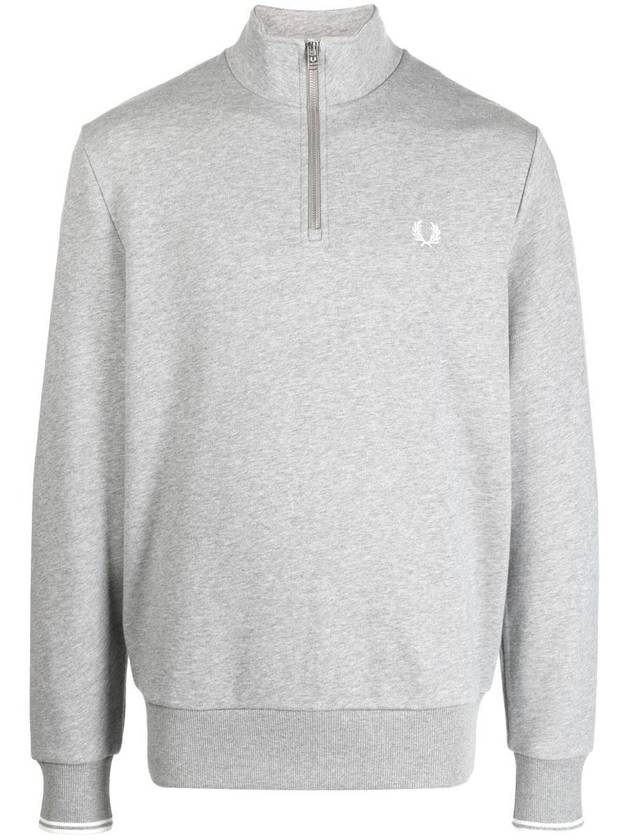 Fred Perry Half Zipper Sweatshirt Clothing - FRED PERRY - BALAAN 1