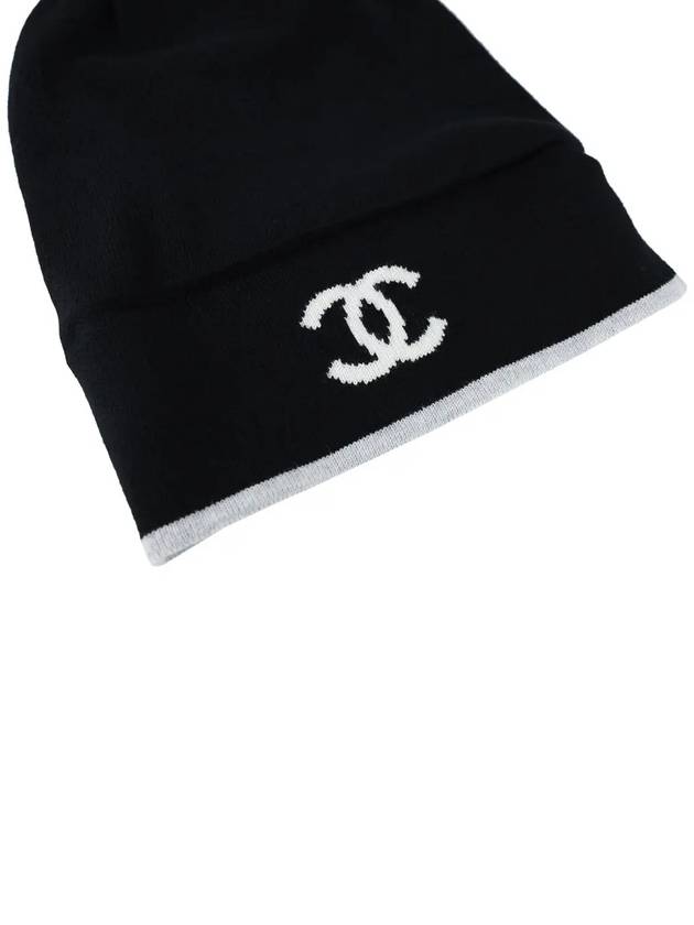 CC logo cashmere beanie AAA629 - CHANEL - BALAAN 3