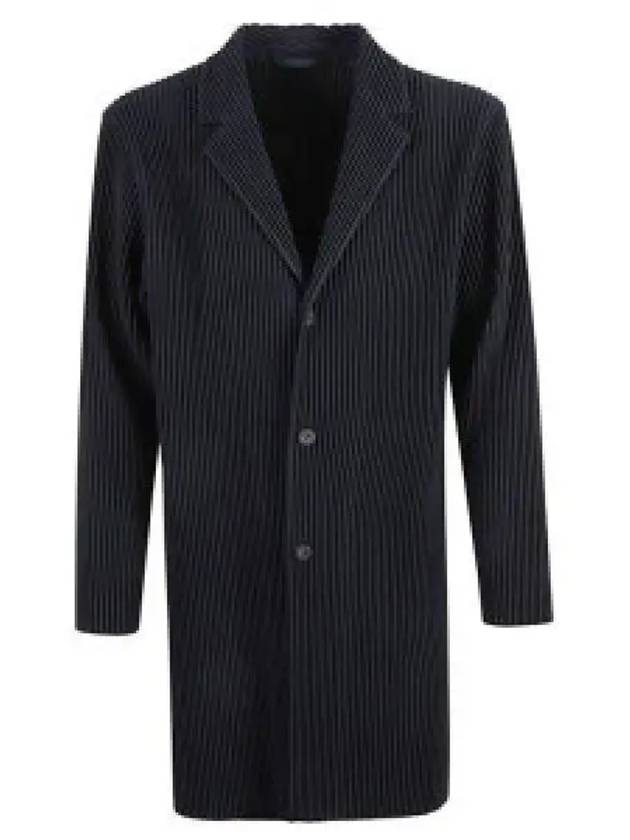 Pleated Basic Single Coat Black - ISSEY MIYAKE - BALAAN 2