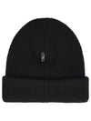 Grenoble logo patch wool beanie - MONCLER - BALAAN 2