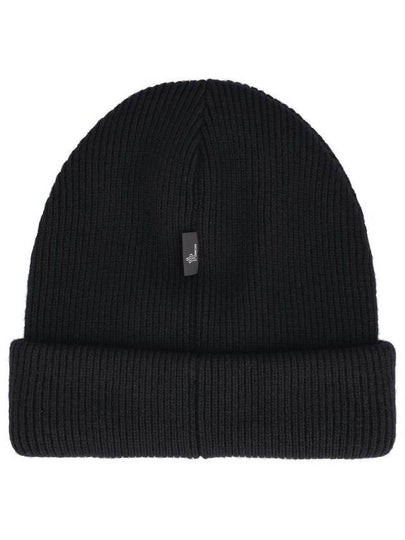 Grenoble logo patch wool beanie - MONCLER - BALAAN 2