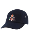 Tyron Embroidered Logo Ball Cap Faded Night - ISABEL MARANT - BALAAN 2