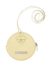 Le Pitchou Circle Neck Coin Purse Beige - JACQUEMUS - BALAAN 3