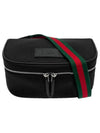 Web Line Techno Canvas Belt Bag Black - GUCCI - BALAAN 2