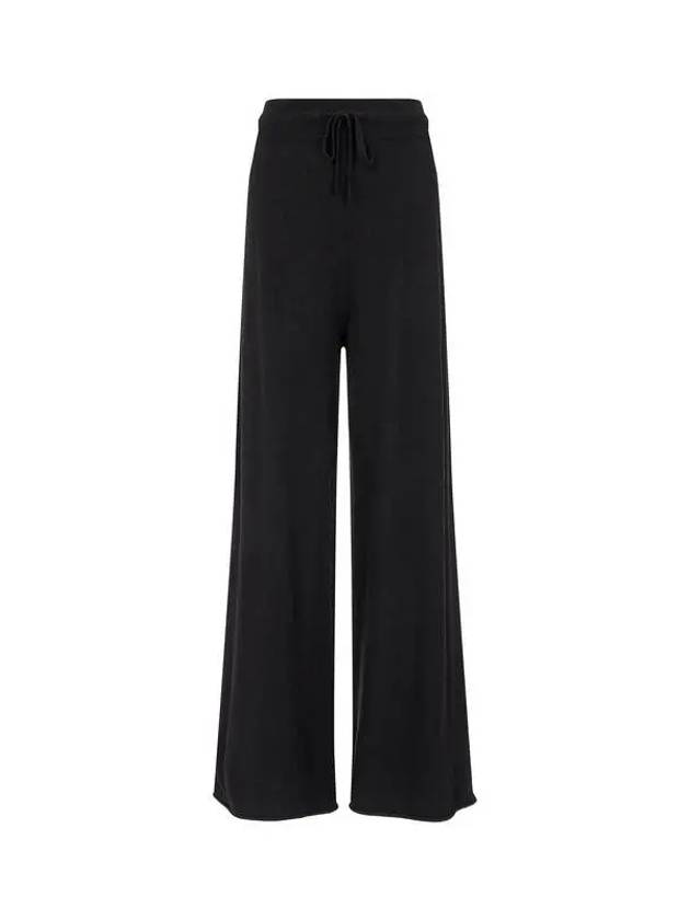 Women s Cashmere Blend Knit Pants Black 271561 - EMPORIO ARMANI - BALAAN 1