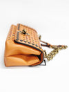 Bottega Veneta Intrecciato dark orange shoulder bag 75042171 - BOTTEGA VENETA - BALAAN 4