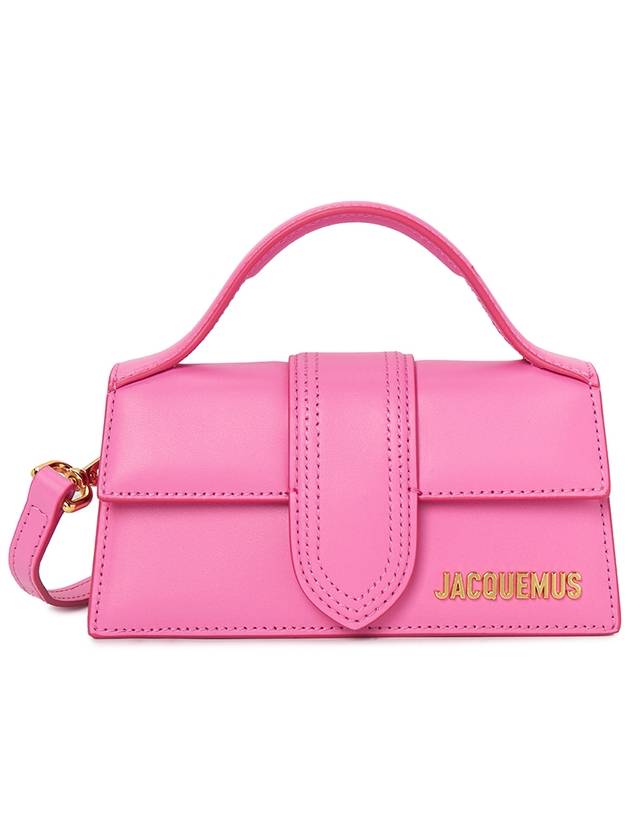 Le Bambino Small Flap Cross Bag Neon Pink - JACQUEMUS - BALAAN 2