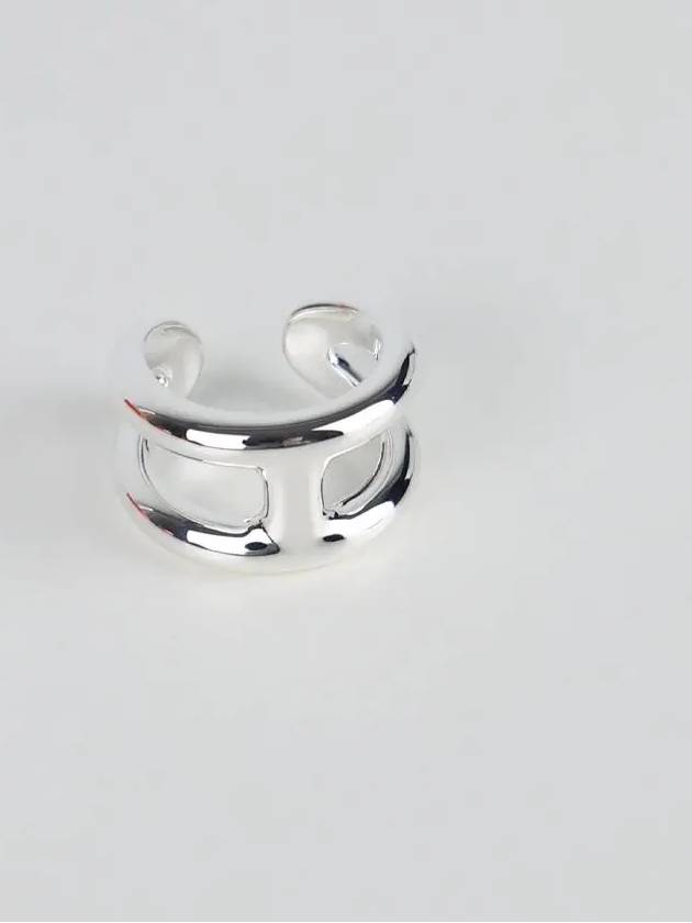 Small Osmose Ring Sterling Silver - HERMES - BALAAN 3