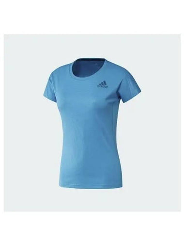 adidas BADMINTON Clothing Tagline Tee W Round Women s DX0056 - ADIDAS - BALAAN 1