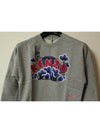 Gray Cloud Goddess Statue Logo Printing Sweatshirt - KENZO - BALAAN 3