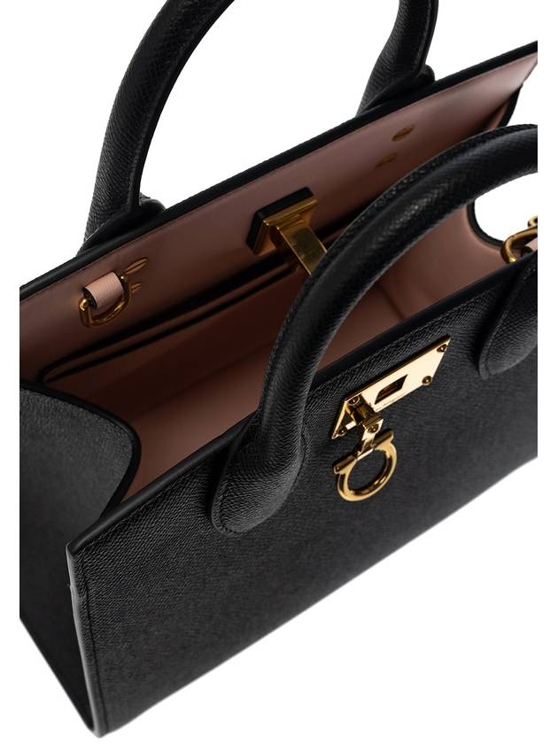 FERRAGAMO ‘Ferragamo Studio Box’ Shoulder Bag, Women's, Black - SALVATORE FERRAGAMO - BALAAN 5