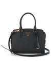 Logo Saffiano Tote Bag Black - PRADA - BALAAN 2