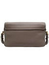 Women s 1BD163 Gray Vitello Phoenix Gold Logo Cross Bag - PRADA - BALAAN 3