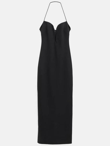 Dress in wool with plunging neckline - GIVENCHY - BALAAN 1