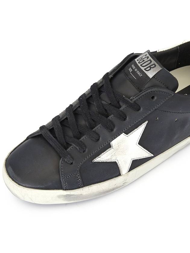 Superstar White Tab Sneakers Black - GOLDEN GOOSE - BALAAN 9