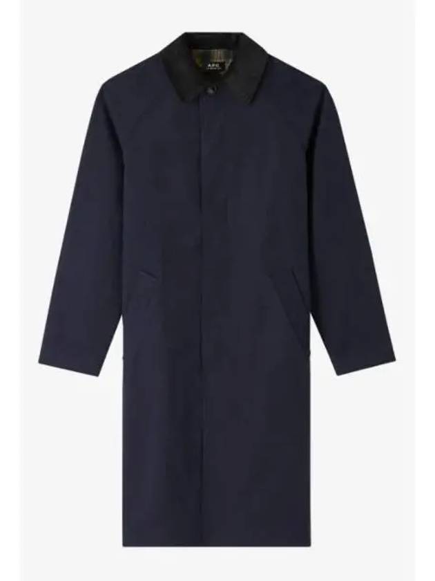 Gaspard Raglan Sleeve Single Coat Navy - A.P.C. - BALAAN 2