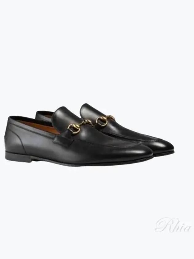 Jordaan Leather Loafers Black - GUCCI - BALAAN 2