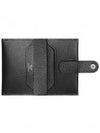 R.M.S Snap Card Wallet Holder Black H084336 - HERMES - BALAAN 2