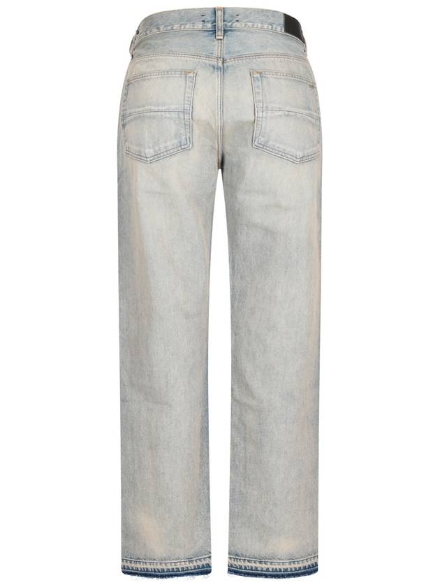 Release Hem Straight Jeans Blue - AMIRI - BALAAN 3