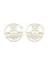 Alina Earrings Gold - VIVIENNE WESTWOOD - BALAAN 3