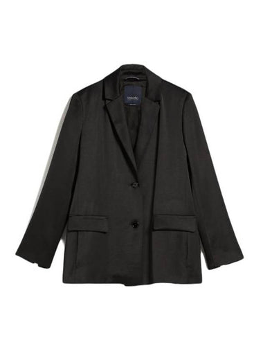 Bernini Singlebreasted Blazer Jacket Black - S MAX MARA - BALAAN 1