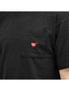 Human Made Pocket Short Sleeve T Shirt Round Neck Black hm27cs003 - HUMAN MADE - BALAAN 4