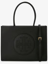 Ella Eco Small Tote Bag Black - TORY BURCH - BALAAN 3