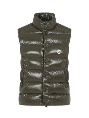 Tibb Down Vest Olive Green - MONCLER - BALAAN 1