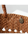 Cannage Kanpur Basket Tote Bag Tan Brown - DRAGON DIFFUSION - BALAAN 6