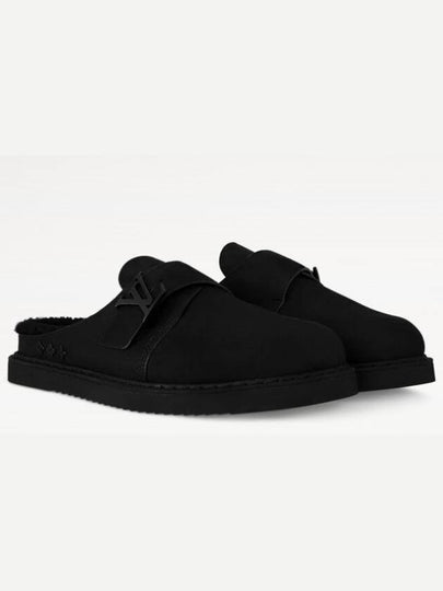 1ADDWK LV Easy Mule Shearling Sandals - LOUIS VUITTON - BALAAN 2