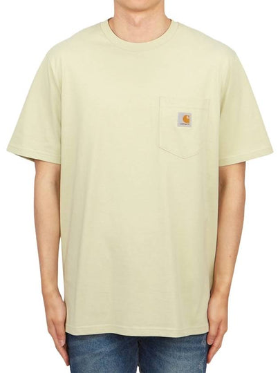 Pocket Short Sleeve T-Shirt Beryl - CARHARTT WIP - BALAAN 2