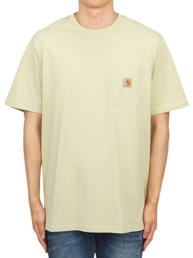 Pocket Short Sleeve T-Shirt Beryl - CARHARTT WIP - BALAAN 1