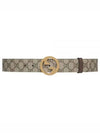 Blondie Belt Brown Beige Ebony - GUCCI - BALAAN 2