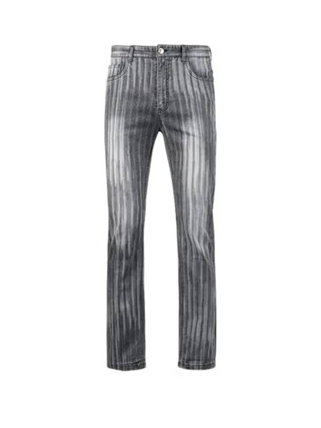 design striped washed spandex jeans JB4S501 - LUX GOLF - BALAAN 4