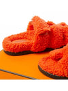 Chypre Wool Sandals Orange - HERMES - BALAAN 7