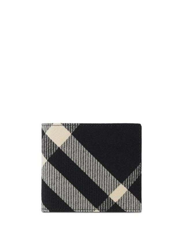 Check Bifold Bifold Wallet Black - BURBERRY - BALAAN 2