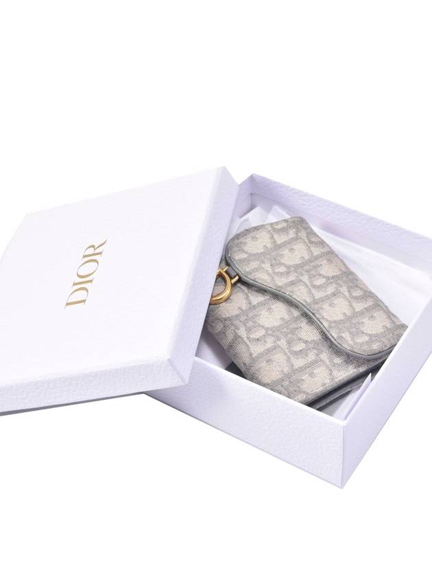 Women s Saddle Lotus Wallet - DIOR - BALAAN 8