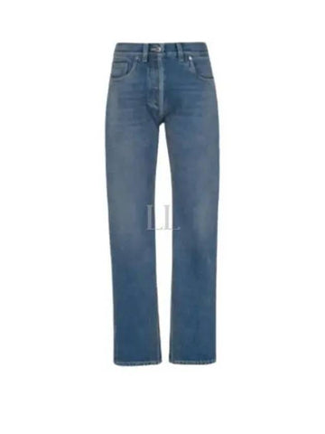 24 GFP469 OOO 13Z6 F0BAN Five Pocket Denim Jeans - PRADA - BALAAN 1