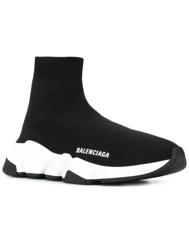 Speed Trainer High Top Sneakers Black - BALENCIAGA - BALAAN 3