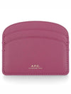 Half Moon Card Wallet Violet - A.P.C. - BALAAN 4