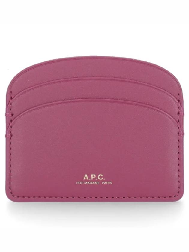 Half Moon Card Wallet Violet - A.P.C. - BALAAN 4