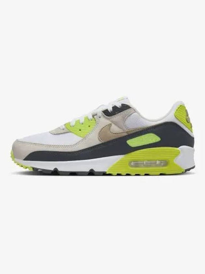 Air Max 90 M White Cyber Dark Smoke Gray Khaki DM0029 107 - NIKE - BALAAN 2