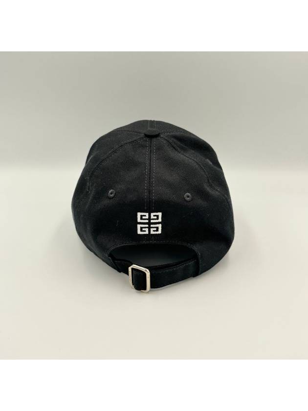 Embroidered logo baseball ball cap BPZ022P0C4 001 - GIVENCHY - BALAAN 7